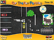 Play Car trailer parking Game