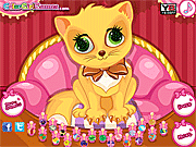 Play Kitty nail salon Game