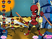 Play Deadpool dressup Game