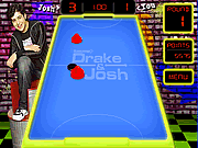 Play Drake and josh air hockey Game