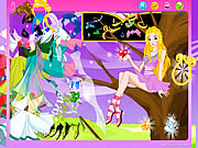 Play Magic girl dressup Game