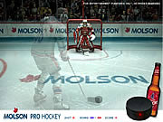 Play Molson pro hockey Game