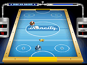 Play Ikoncity air hockey Game