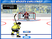 Play Ice hockey challenge Game