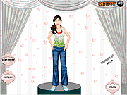 Play Anna friel dress up Game