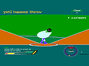 Play Yeti hammer throw Game