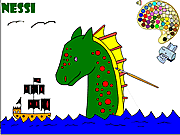 Play Nessie coloring Game