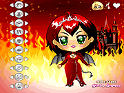 Play Cute little devil dress up Game