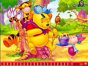 Play Hidden numbers  winnie the  pooh Game