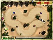 Play Tropical karting Game