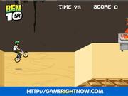 Play Ben 10 bmx 2 Game