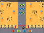 Play Zombowling game Game