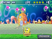 Play Spongebob bubble pop Game