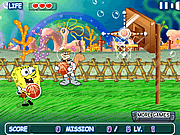 Play Spongebob basketball Game