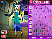 Play Monster high nefera dress up Game