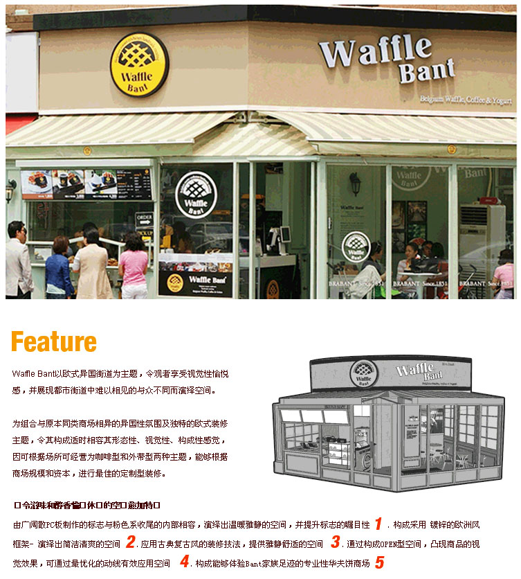 Waffle Bant咖啡加盟