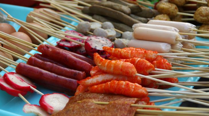 青山麻辣烫食材