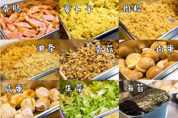 米棒饭团 食材