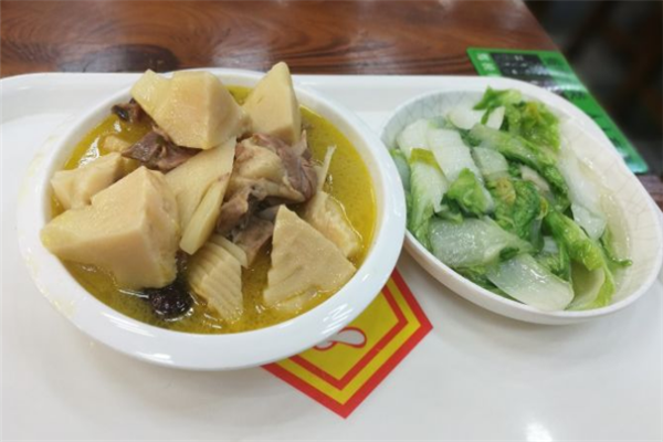 永上客快餐鸡肉冬瓜