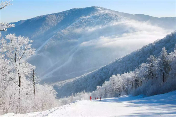 北大壶滑雪场美景