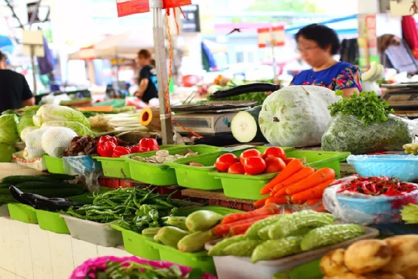 永泰菜市场菜品新鲜