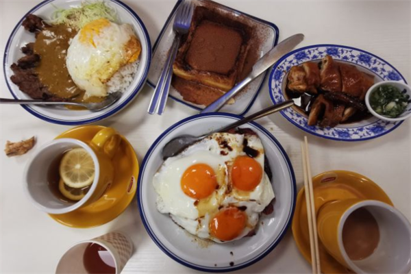 食运茶餐厅柠檬茶