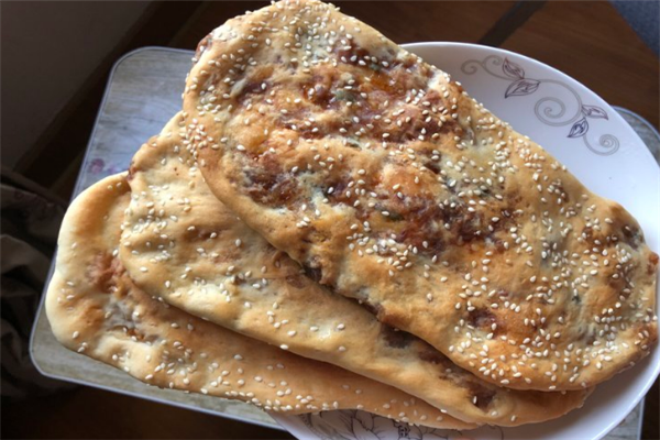 锅盔烧饼风味