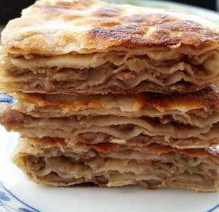 阿姨肉饼美味