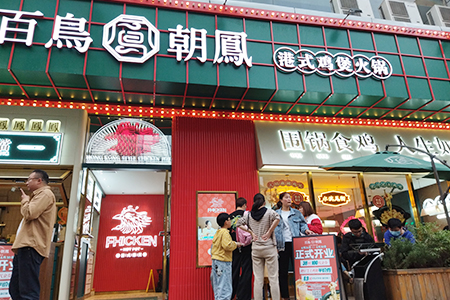 百鸟朝凤港式鸡火锅加盟