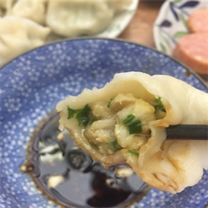 鱼肉水饺肉鲜