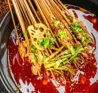 大嘴巴鸡肉串安全