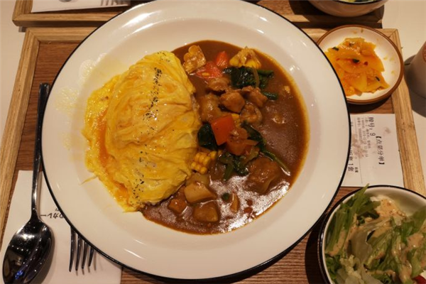 池奈咖喱蛋包饭风味