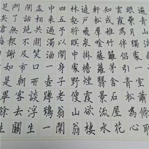 轻松练字招商