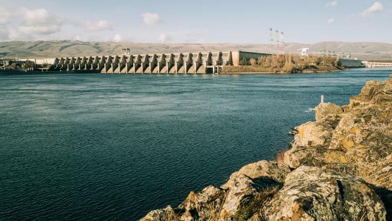 The Dalles Dam flooded Celilo Falls and Celilo Village on March 10, 1957.