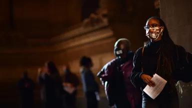 Philadelphia City Hall early voting, October 2020