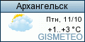 GISMETEO: Погода по г.Архангельск