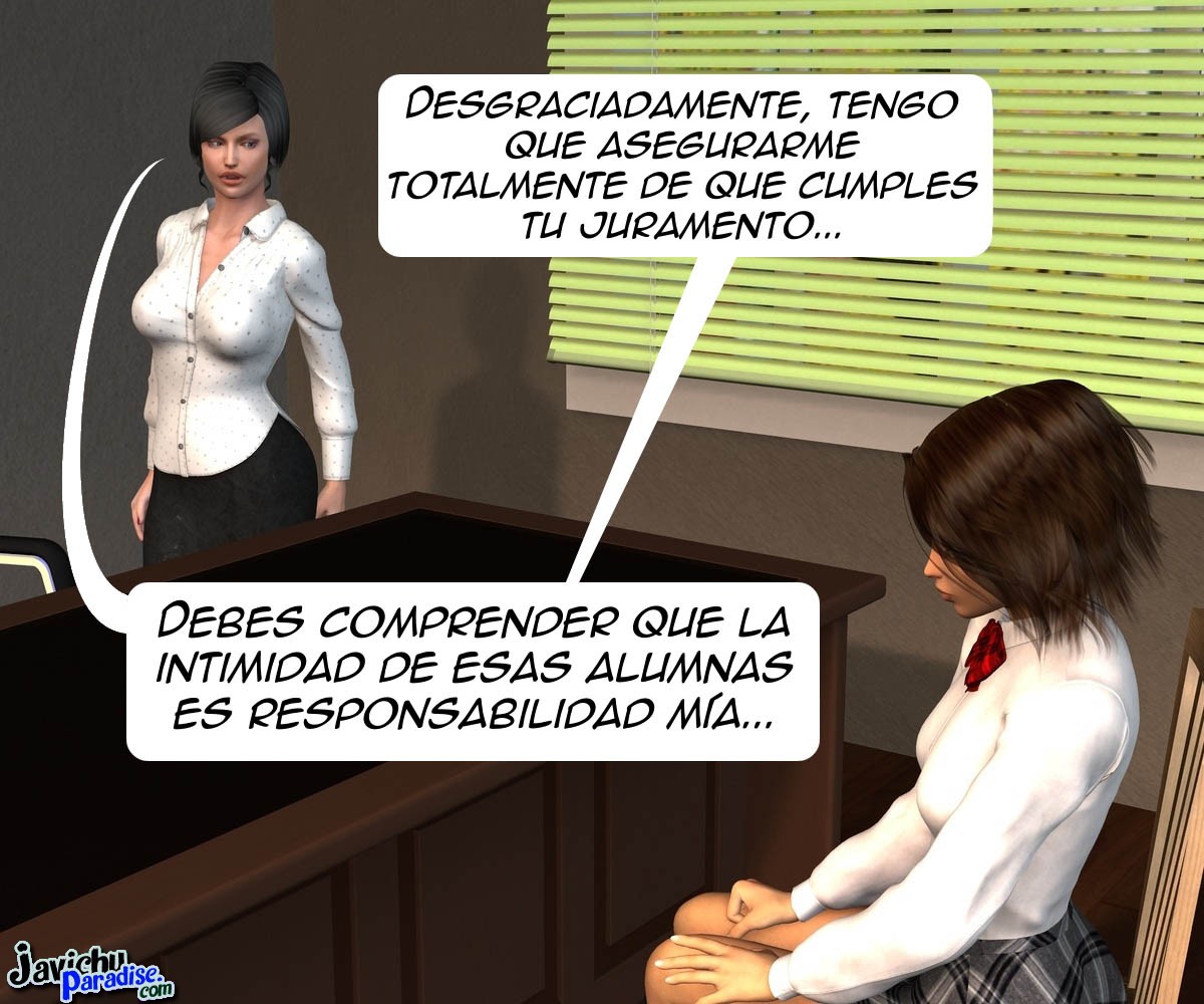 Colegio Santa Irene Capitulo 1 y 2 [Comic] [Futanari]