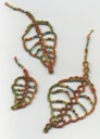 Leaves -
                beaded