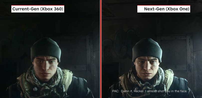 Diferencias Call of Duty Ghosts en Xbox One 360