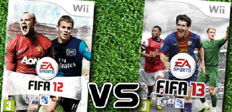 Fifa 12 vs Fifa 13 - Wii