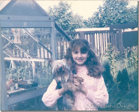 Vikki teen photo with Scamp