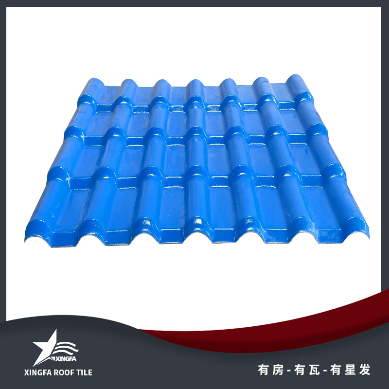 六盘水天蓝合成树脂瓦 工业厂房防水隔音隔热 六盘水树脂瓦厂家自产自销