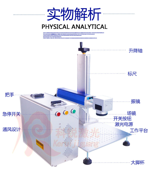 分体式激光打标机