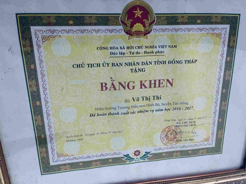 BẰNG KHEN