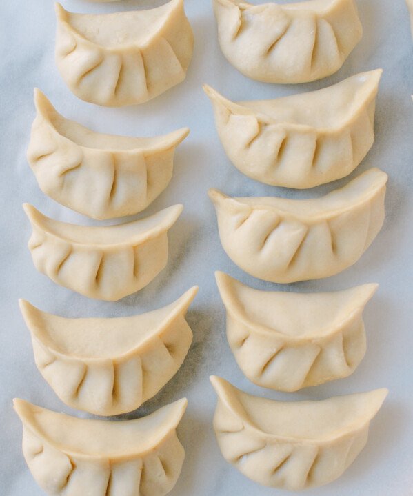 Dumpling wrapper recipe - dumplings made with homemade wrappers