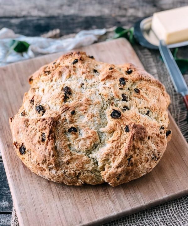 Irish Soda Bread, by thewoksoflife.com