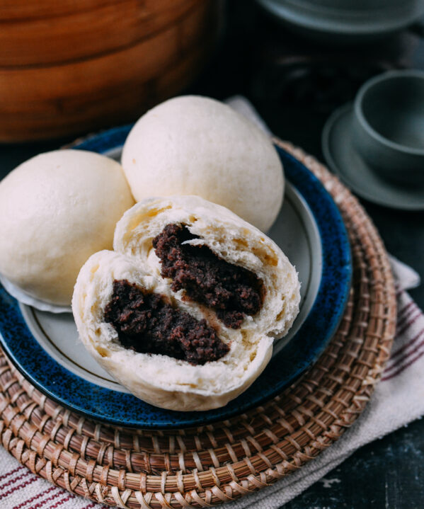 Steamed Red Bean Buns