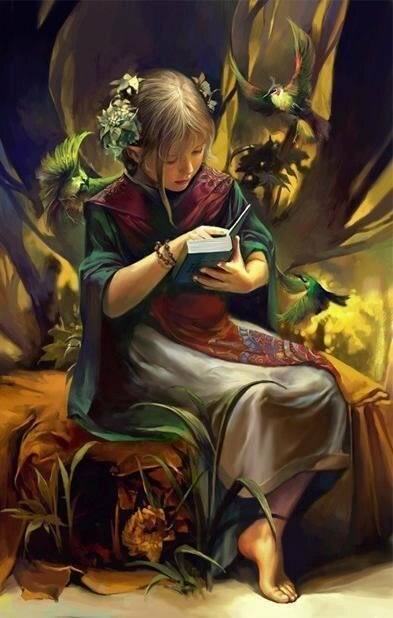 девочка эльф