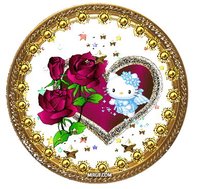 блестящий рисунок с цветами