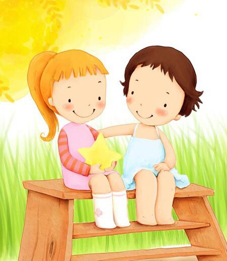 девочки подружки